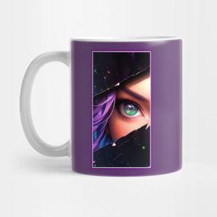 Anime Girl Eye | Quality Anime Artwork | Anime Aesthetic | Manga Anime Art Mug